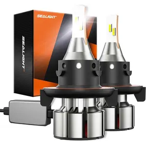 SEALIGHT H13/9008 Fog Light Bulbs, 800% Super Bright, 360 Illumination, Universal Fit for ATV/UTV - 2024's Top-Tier Tech