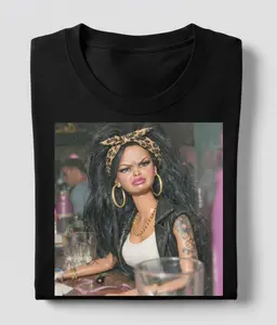 doll face party pov tee - aesthetic comfy cotton unisex summer tee