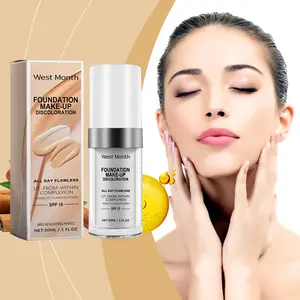 West Month Temperature-Adjusting Concealer Foundation — Hydrating, natural coverage, long-lasting, non-drying, won’t fade