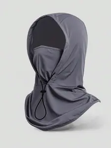 Baracalla Sun Protection Hat Neck Gaiter Cycling Motorcycle Face Mask, Windproof Ice Silk Quick Dry Breathable Multi-Functional, Adjustable Fashion Design