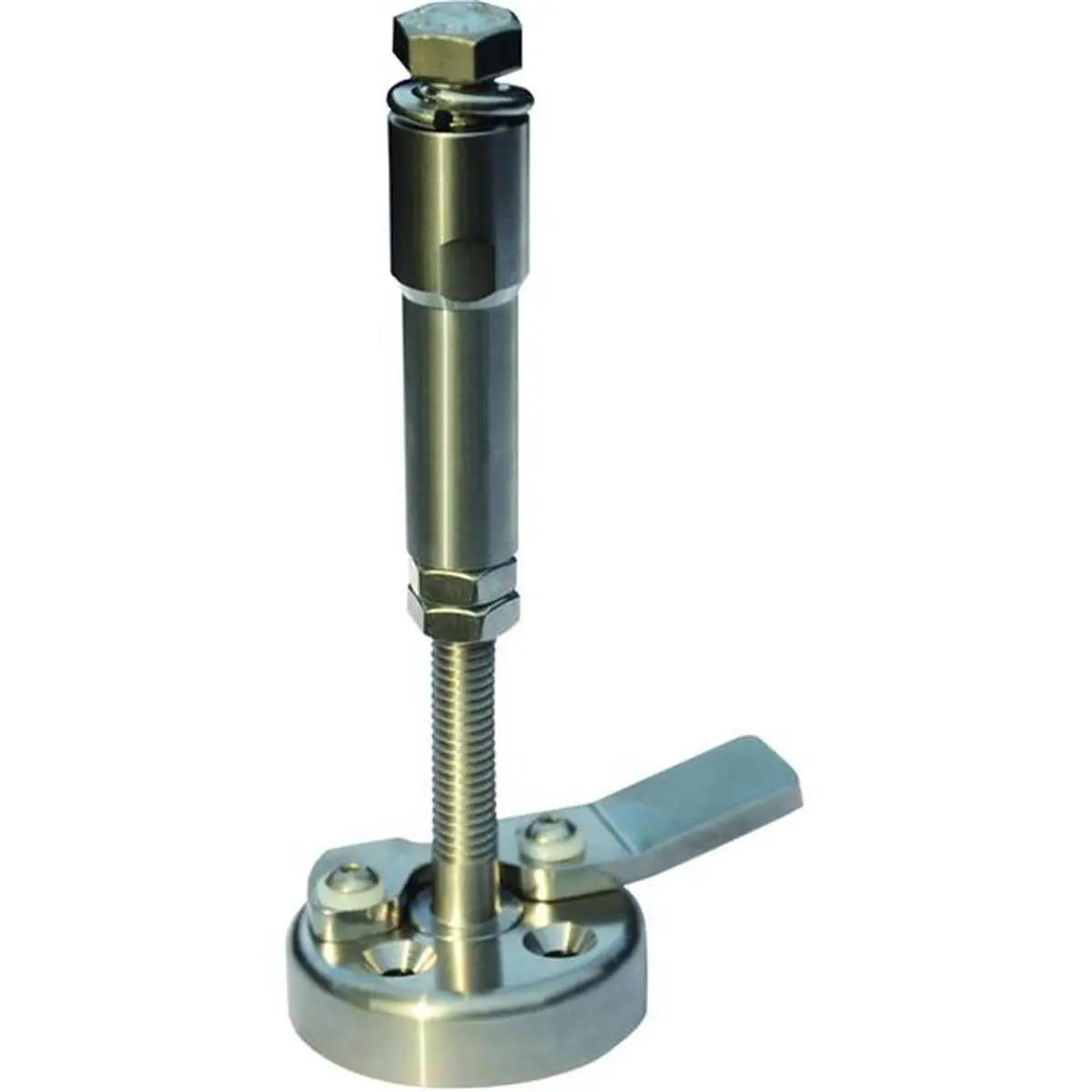 T-H Marine Supplies RMC-105FMK-DP Troll-Tamer Trolling Motor Stabilizer Lock, Machined Stainless Steel, Fits Minn Kota Fortrex with 2.75-4.5 in. Adjustable Spacing, 2-3/4" To 4-1/2" Spacing