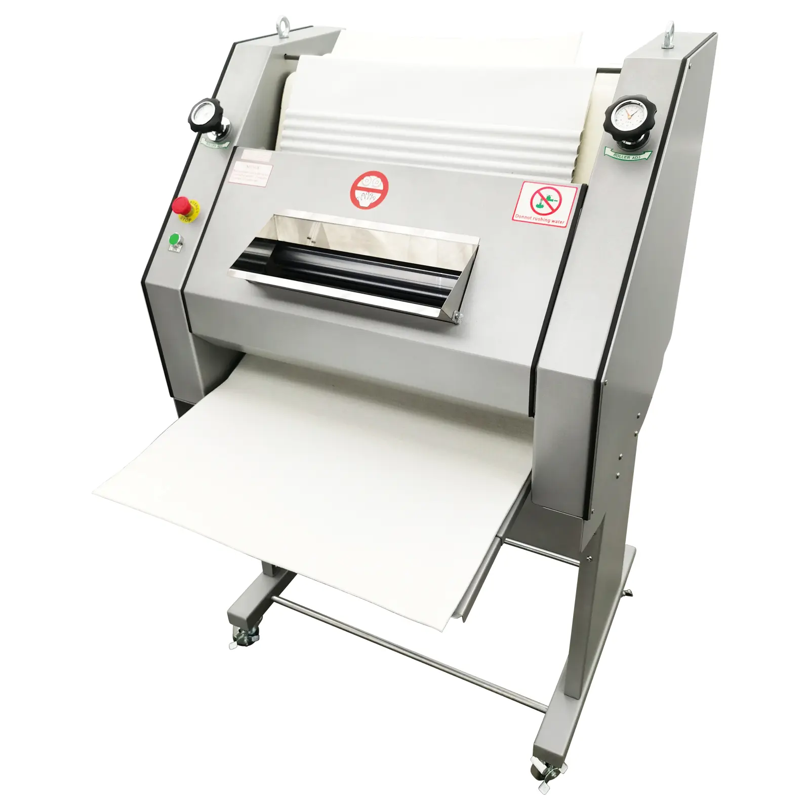 Yokoma 110V  750W Floor-Model Baguette Bread Dough Moulder, 600-1800 Dough Pieces Per Hour Kitchen Bread Making Appliance