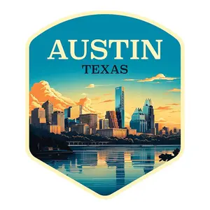 Austin Texas Decorative Souvenir Magnet or Decal