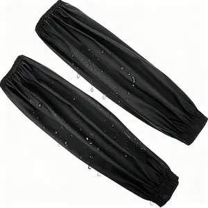 3 pairs of Home, kitchen, gardening, and maintenance protective sleeves - waterproof and oil resistant design, with elastic cuffs - keep clothes clean during cooking, planting, or mechanical operations, wear them for a long time without deformation