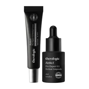 theralogic RetinA Pro Expert 0.3 Retinal Duo Set │ Retinal Cream 12g + Ampoule 4ml (Skin-Tightening & Wrinkle-Refining Bundle)