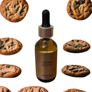 Cookie Dough Body Oil Hydrating, Moisturizing & Skin-Smoothing Formula 2oz Bottle with Black Cap