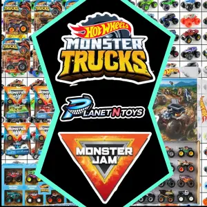 Monster Trucks /Monster Jams Assorted Models 1:64 scale Diecast Variety