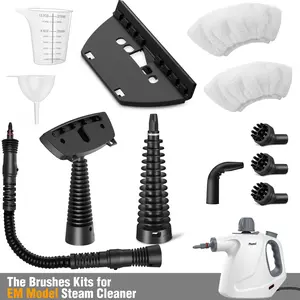 (Only For 320White/309Purple) Phueut Attachment Kits for EM Steam Cleaner Replacement Accessories