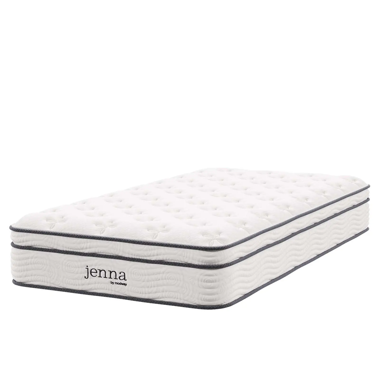 Modway Jenna 10" Innerspring and Foam Twin Mattress Modway Jenna 10" Innerspring and Foam Twin Mattress