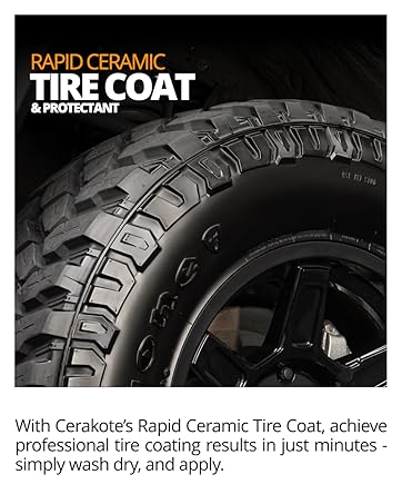 CERAKOTE® Platinum Rapid Ceramic Paint Sealant Spray - 14 oz. - 50 Wash Rating - Maximum Gloss & Shine – Extremely Hydrophobic – Unmatched Slickness - Ceramic Spray Coating