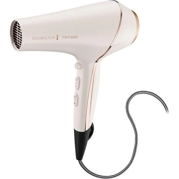 Remington Pro 1875W Advanced Ionic Hair Dryer with Diffuser, 3 Sectioning Clips, 3 Heat Settings, 2 Speed Settings & Cool Shot Button