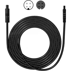 4 Pin 16.5Ft Dash Cam Rear View Backup Camera Reverse Car Recorder Extension Cable Cord