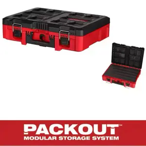 Milwaukee PACKOUT 16 in. Portable Modular Tool-Box Case with Customizable Insert