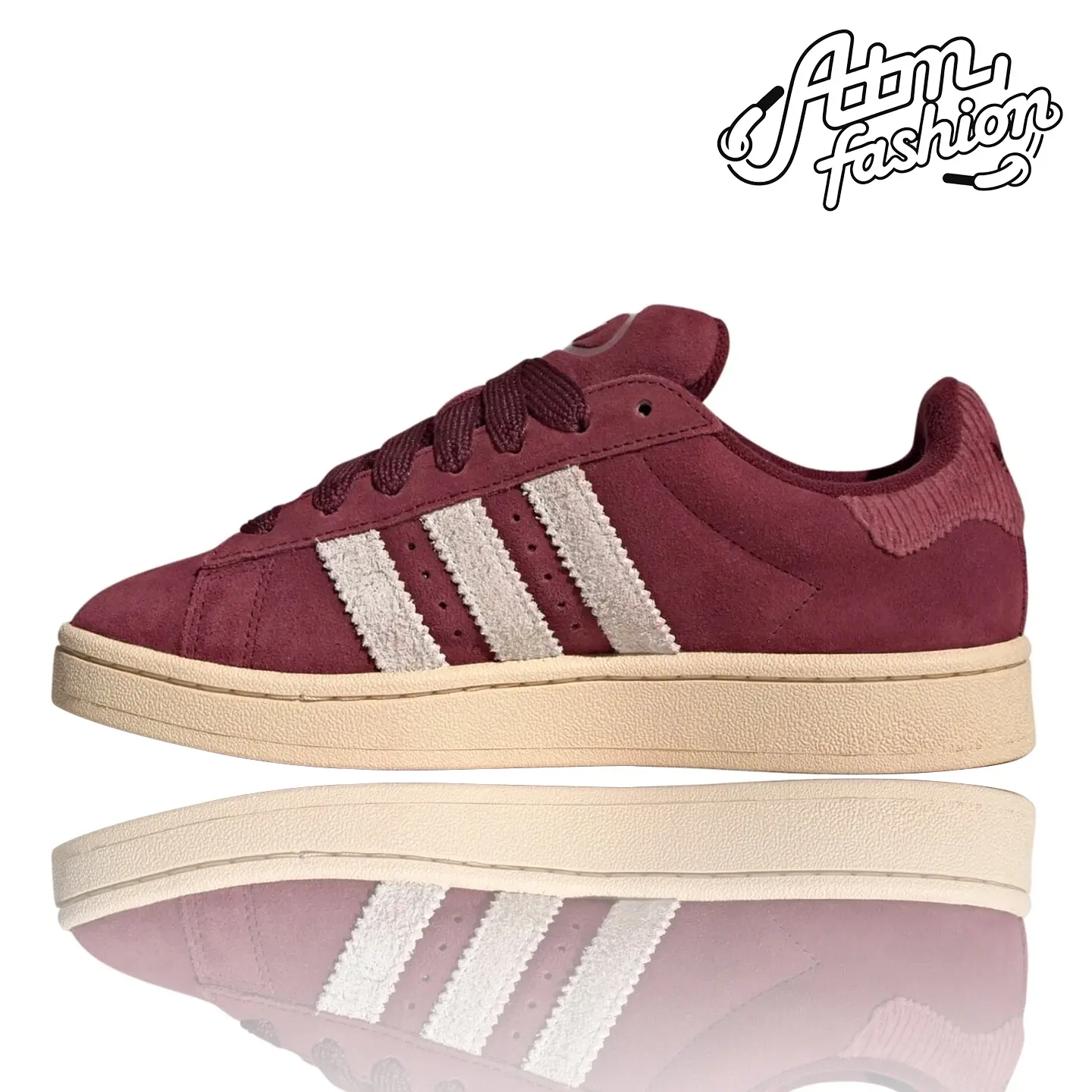 adidas Campus 00s Shadow Red Off White (Women's) Women's Authentic Shoes Footwear Sneaker Trainer Comfortable Walking Fashion Trending Gift