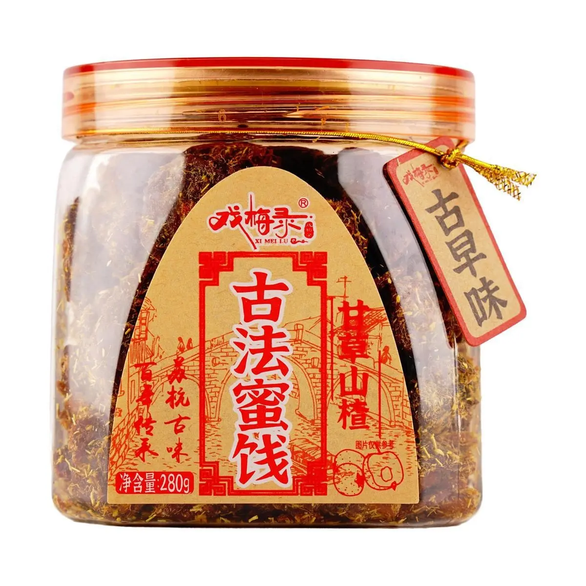 0℃ FOREST Candied Hawthorn Slices - Sweet & Sour Nostalgic Dried Hawthorn Snack, 280g, Appetizer & Saliva Inducer