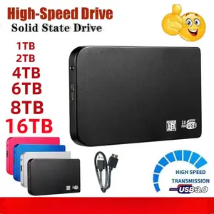 Portable External SSD USB 3.0 1TB 2TB 4TB 8TB 16TB External Hard Drive external storage