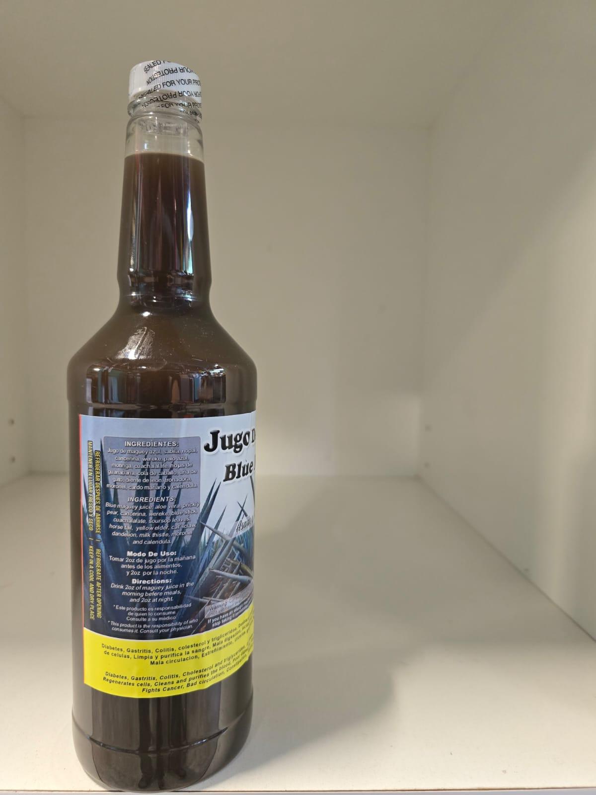 Yuvi Jugo de Maguey Beverage for Health - Supports Diabetes, Colitis, Gastritis, and More - Natural Drink for Wellness