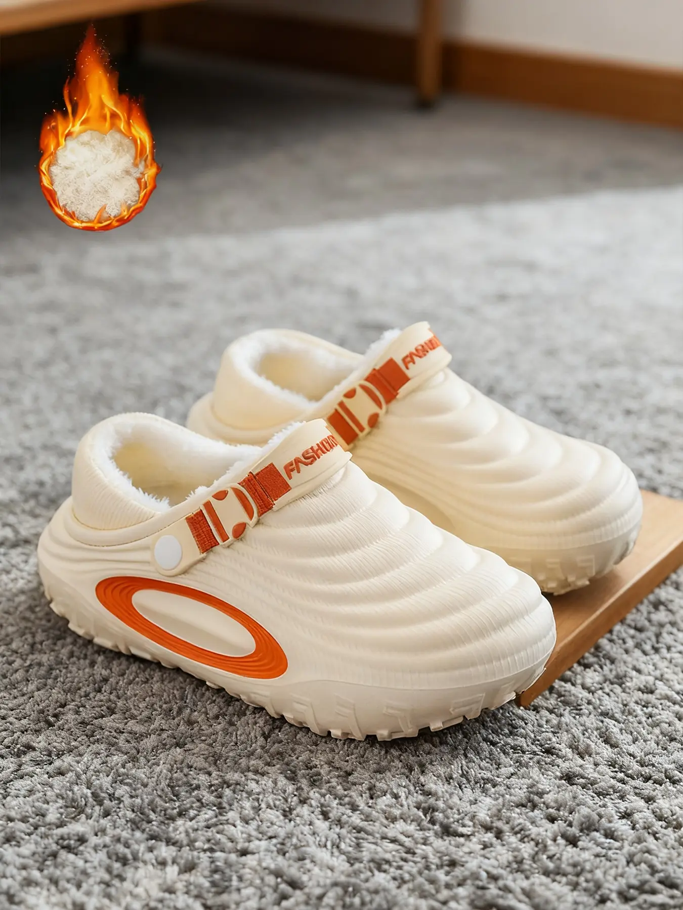 Winter Couple Waterproof Fleece Shoes - Closed-Heel, Warm, Lightweight, Ideal for Outdoor Walking, Sports & Daily Wear, Versatile Walking Shoes