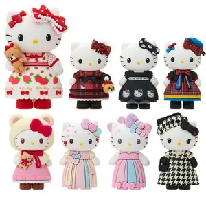 Hello Kitty Mini Figurine Blind Box (Monochrome Birthday Twins Series)