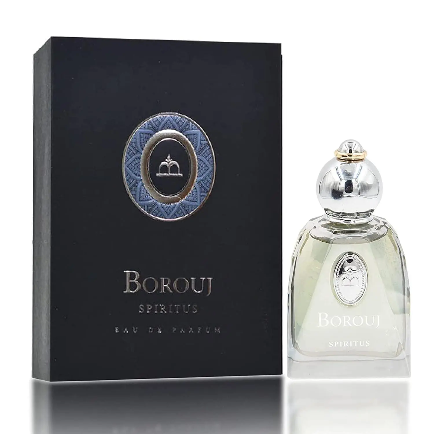 Dumont BOROUJ SPIRITUS - 85ml - Unisex Perfume for Men & Women - Long Lasting Cologne Mist & Body Spray with Aromatic Floral, Amber & Musk Fragrance - for Him & Her