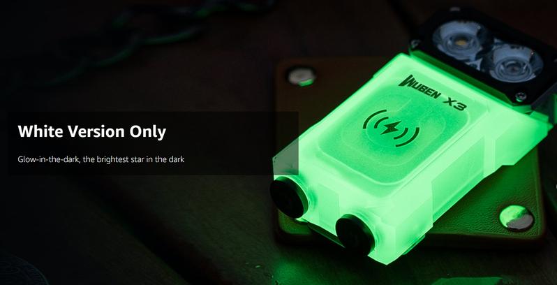 WUBEN X3 Premium Edition 2-in-1 RGB Flashlight + Portable Charging Dock – Mecha Owl Design, 700LM, Wireless Charging, Great Gift for DIY, Camping, Outdoor WUBEN X3 Premium Edition 2-in-1 RGB Flashlight + Portable Charging Dock – Mecha Owl Design, 700LM, Wireless Charging, Great Gift for DIY, Camping, Outdoor