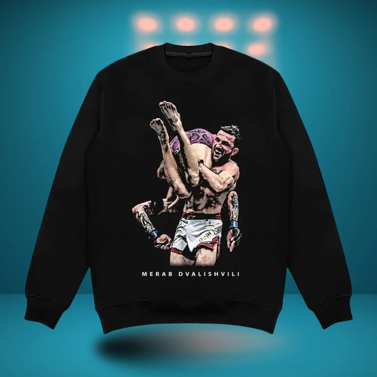 Merab Dvalishvili UFC Champion Shirt – Merab Dvalishvili Sweatshirt & Hoodie – Wrestling Throw Graphic, MMA Fighter Apparel, UFC Fan Merch, For Menswear for Womenswear, Gift for Him Gift for Her, Streetwear