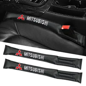 Mitsubishi Ralliart Outlander Lancer Ex Asx L200 Car Seat Gap Filler Pad, Leather Leak-Proof Mat, Interior Accessories