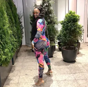 Painted strokes jumpsuit- FINAL SALE