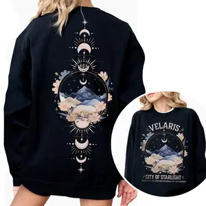 Velaris ACOTAR Shirt, Velaris City Of Starlight, The Night Court Shirt, SJM Merch Shirt, Court of Dreams, Rhysand Crewneck Top Womenswear