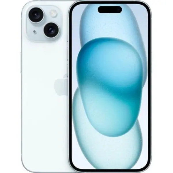 Refurbished iPhone 15 (Unlocked) - Blue, 128GB - Excellent Condition with 1-Year Warranty by Plug - 340959