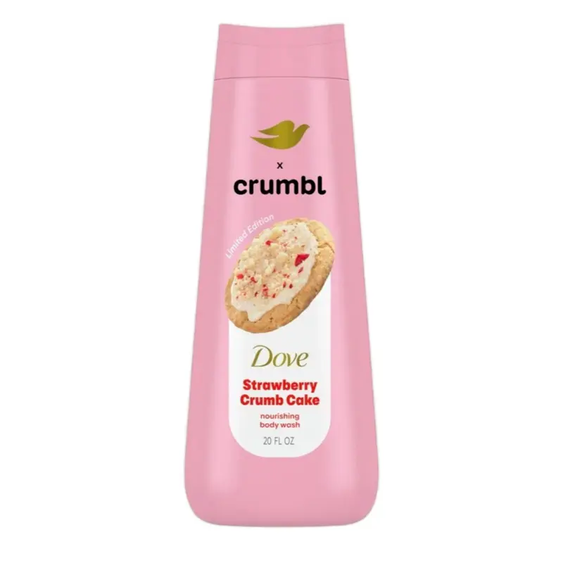 Dove Crumbl Limited Edition Exfoliating Body Scrub & Body Wash - Choose Below - Available in strawberry, lemon glaze & confetti Cleansing Gentle Dove Crumbl Limited Edition Exfoliating Body Scrub & Body Wash - Choose Below - Available in strawberry, lemon glaze & confetti Cleansing Gentle
