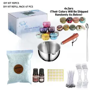 47/110pcs DIY Candle Making Kit, Candle Making Supplies, Luxury Boho Zodiac Aromatherapy Set, Professional Crafting Tools, Perfect Party Gift for All Levels