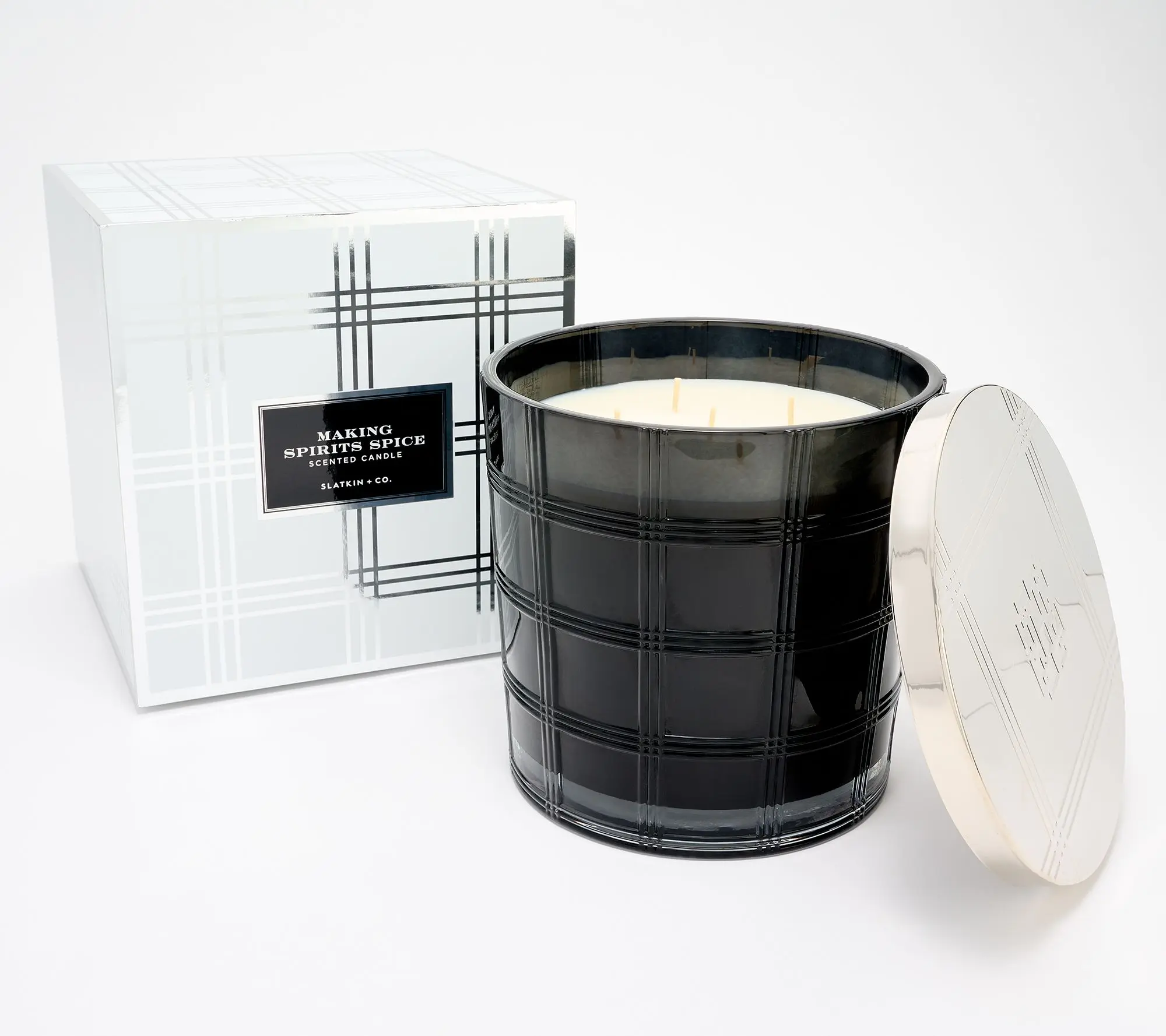 HomeWorx by Slatkin + Co. 80oz. Shawn's Making Spirits Spice Candle