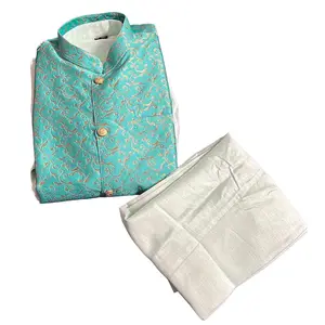 Jacket Kurta set for mens Menswear
