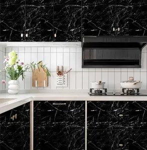 Premium Marble Pattern Self-Adhesive Wallpaper Waterproof for Cabinets & Vanities Easy Installation Stylish Home Decor