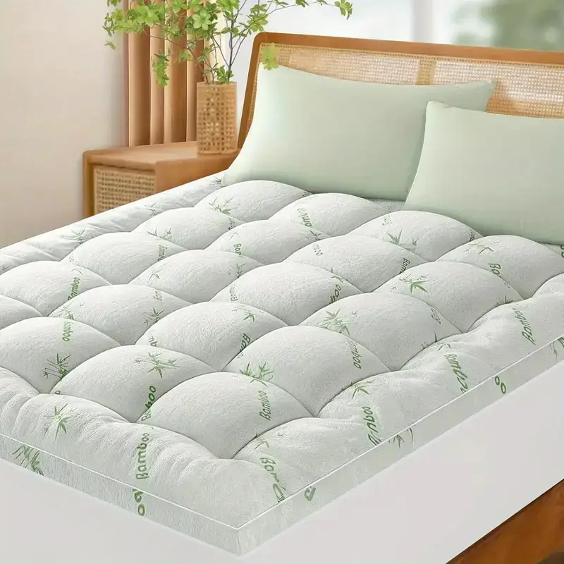 Mattress Topper for Pain Relief  Plush  Cozy Pillow Top Mattress Pad 2 inches with Deep Pocket 821 inches