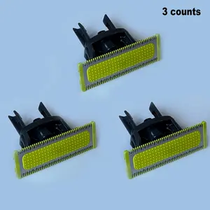 3 Replacement Blades for Philips Oneblade Qp2520/qp2523/qp2530, Durable High-Quality Men's Shaver Accessories, Long-Lasting Performance, Cordless Portable Shaver, Face Shaver