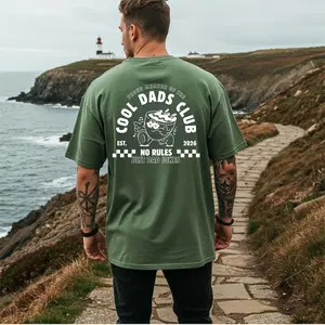 Comfort Colors Cool Dads Club T-Shirt – Trendy Streetwear Top For Menswear Summer