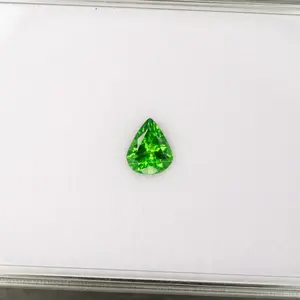Natural Pear Shape Tsavorite Garnet 7x5.7mm ~0.81cts – Earth Mined Green Gemstone