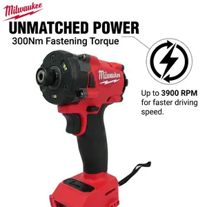 Milwaukee FID3 Compact Driver, 11.4cm for Tight Space outdoorfun High Power Impact Wrench