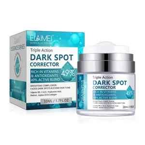 Elaimei Spot Correcting Cream, Face Moisturizer, Hydrating Texture, Moisture, Fast Absorption, Reduces Melanin, Improves Uneven Skin Tone, Brightens Complexion