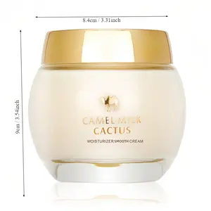 Luxurious Camel Milk & Cactus Moisturizer - Hydrating Miracle Cream with NiacinamiVitamin E - Non-Greasy Formula for All Skin Types, - Formaldehyde-Free