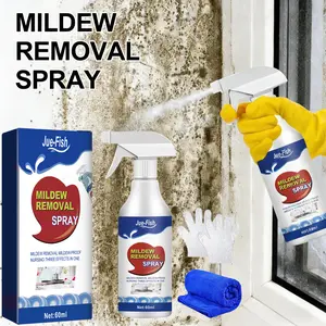 Mold Remover Spray Multi-purpose Mold Removal Agent Helps Remove Dirt Mildew Stain Mold Solution Killer for Home Surfaces Long-Term Protection Wall Cleaner