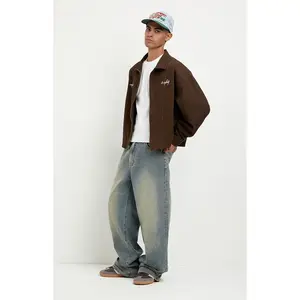 Pacsun Men's Blake Extreme Baggy Jeans Medium Blue Light Wash