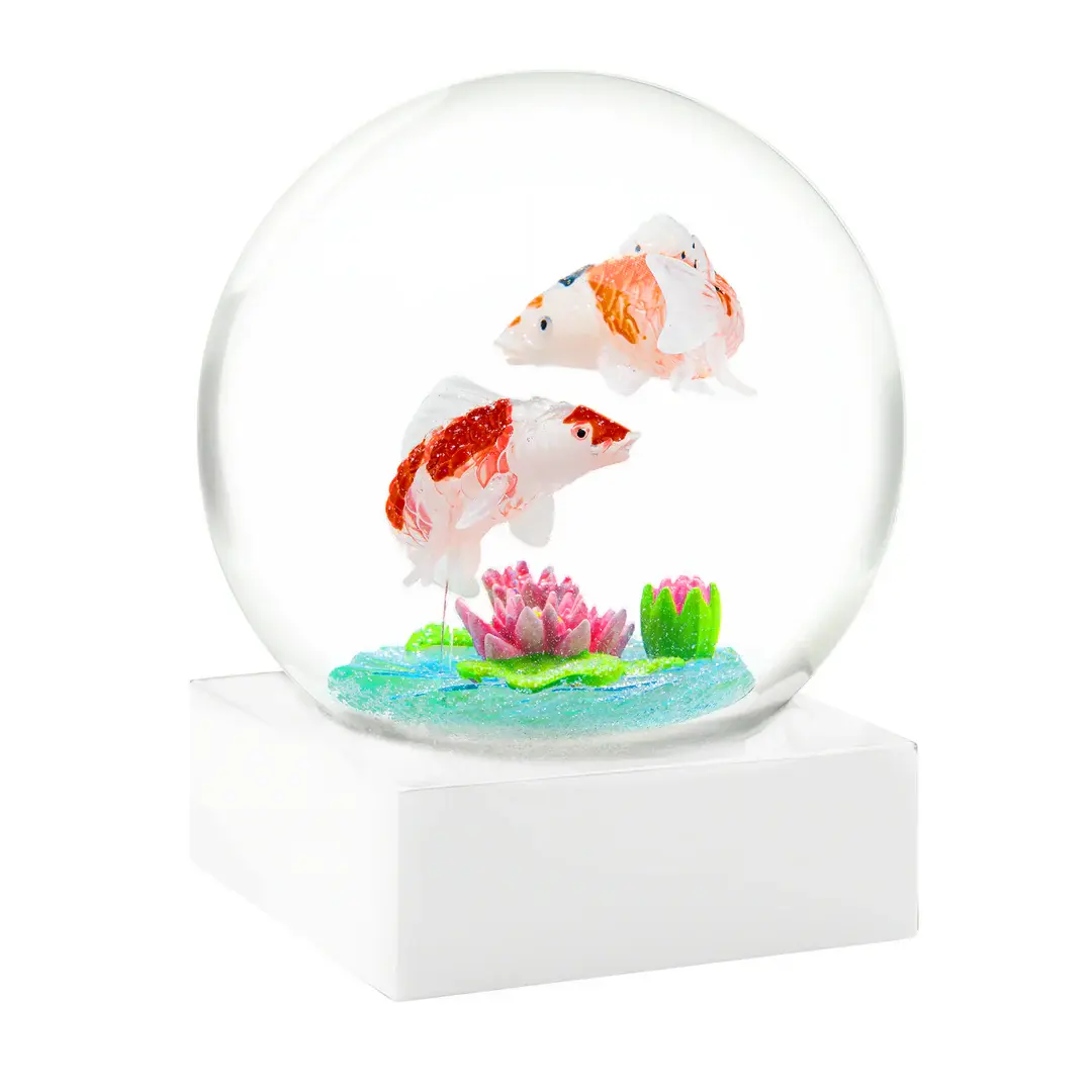 Koi Fish Snow Globe