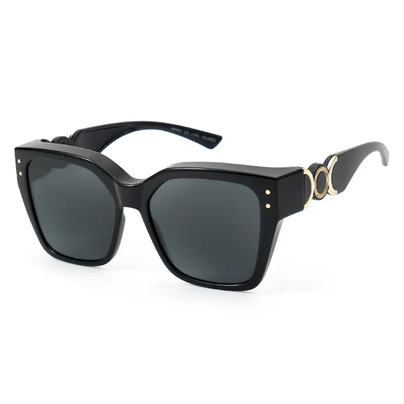 Meeloog Women's Fit Over Sunglasses - TR90 Flex Square Full Rim Frame, TAC Polarized Lens ST0068, Lightweight, UV Protection, Anti-Glare, Risk-Free Service, Sunglasses for Women, Stylish Accessories, Ideal for Driving, Fishing, Golfing