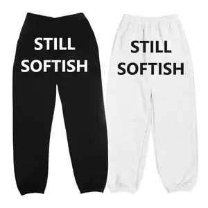 Still Softish Jogger Sweatpants, Funny Unisex Loungewear, Sarcastic Graphic Joggers for Men & Women, Cozy Casual Lounge Pants
