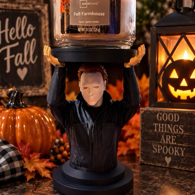 Michael Myers Candle Holder