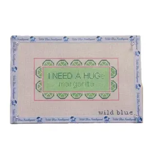 I Need a Hug(e margarita) Needlepoint Canvas I Need a Hug(e margarita) Needlepoint Canvas