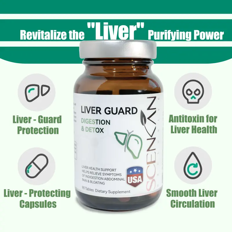 Milk Thistle & Artichoke Supplement for Liver Detox - Optimal Dose for Your Liver Support, 90 Capsules